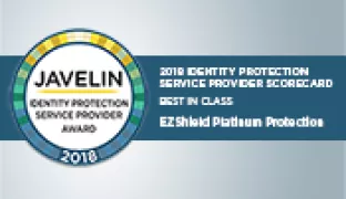EZShield takes Best in Class in Javelin’s 2018 Identity Protection Service Provider Scorecard
